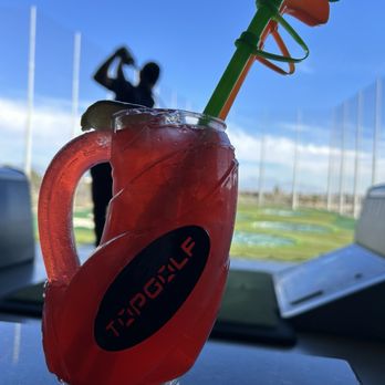 Topgolf - golf bag boozy cherry limeade - Sports Bars Near Me - Ontario, California