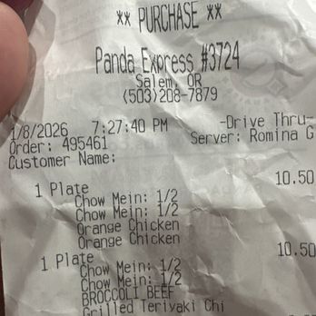 Panda Express - Name of person - Chinese Near Me - Salem, Oregon Panda Express - Name of person - Chinese Near Me - Salem, Oregon