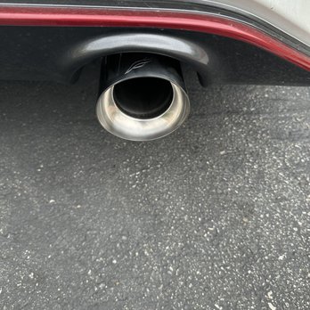 Fast Intentions - Exhaust tip with FI logo - Auto Customization Near Me - Simi Valley, California