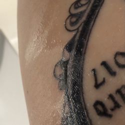 Sinister Ink - Basically a hole-punch in my skin