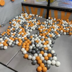 Sky Zone Trampoline Park - Where are the balls for the ball pit?