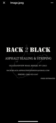 Back 2 Black Asphalt and Seal Coating llc