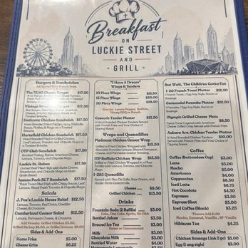 Breakfast On Luckie Street - Menu - Breakfast & Brunch Near Me - Atlanta, Georgia Breakfast On Luckie Street - Menu - Breakfast & Brunch Near Me - Atlanta, Georgia
