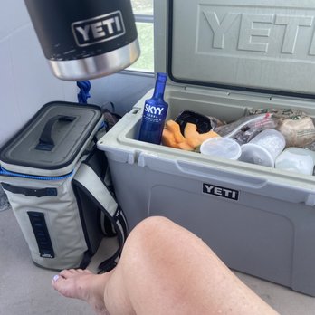 Lazy Dog Adventures - Yeti filed up with goodies - Rafting/Kayaking Near Me - Key West, Florida