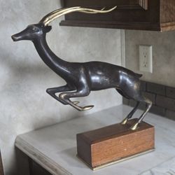 Object Culture - Appraisal Request Bronze Antelope Gregory Underwood 442 269 1842