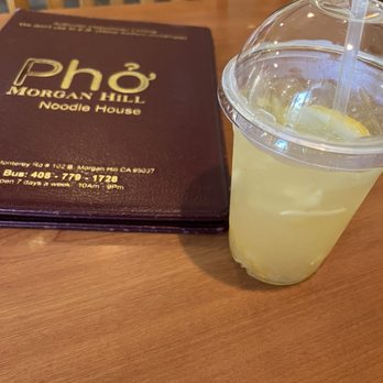 Pho Morgan Hill - lemon ginger iced tea - Vietnamese Near Me - Morgan Hill, California Pho Morgan Hill - lemon ginger iced tea - Vietnamese Near Me - Morgan Hill, California