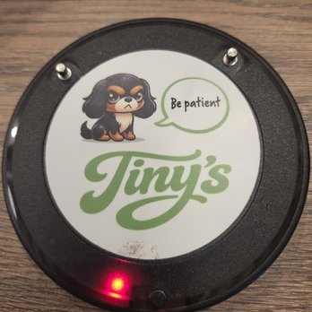 Tiny’s - The pager. - Burgers Near Me - Costa Mesa, California