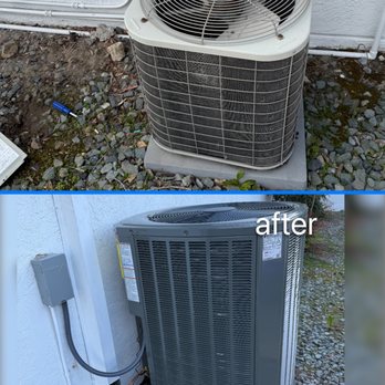 CoolFix Pro - Replacing old unit with new heat pump - Heating & Air Conditioning/HVAC Near Me - San Diego, California CoolFix Pro - Replacing old unit with new heat pump - Heating & Air Conditioning/HVAC Near Me - San Diego, California