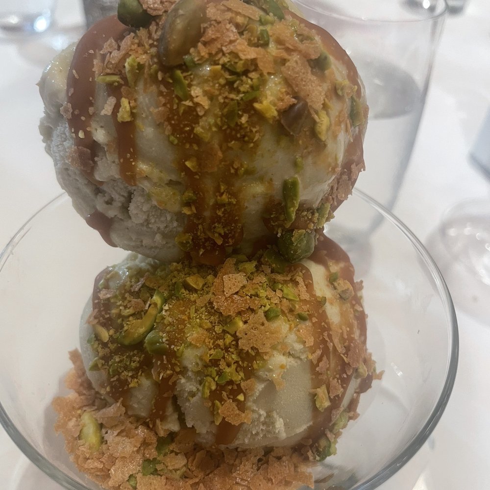 Hunter The Restaurant - Pistachio parfait - French Near Me - East Norwich, New York Hunter The Restaurant - Pistachio parfait - French Near Me - East Norwich, New York