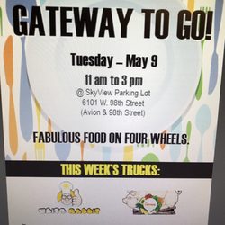 Gateway to Go Food Truck Lot - TODAY!
