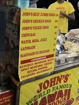 Menu photo 1 John's World Famous Hawaii Honolulu, HI Menu photo 1 John's World Famous Hawaii Honolulu, HI