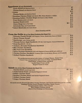 Menu photo 1 Rusty Duck Dexter, IA