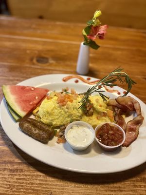 Chops & Eggs by null