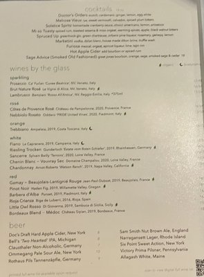 Menu photo 4 Market Table New York, NY