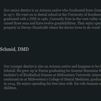 Dentistry by Schmid, PC - General Dentistry Near Me - Peoria, Arizona Dentistry by Schmid, PC - General Dentistry Near Me - Peoria, Arizona
