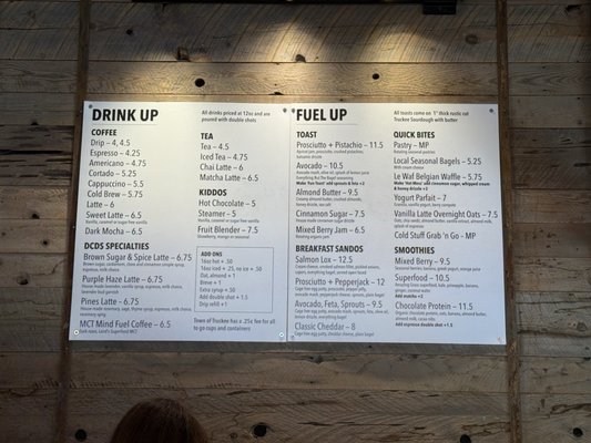Menu photo 1 Drink Coffee Do Stuff Truckee, CA Menu photo 1 Drink Coffee Do Stuff Truckee, CA