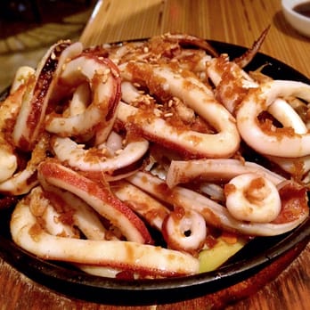 Ginza Sushi - Teppan squid, ginger flavor. Taste good - Sushi Bars Near Me - Tucson, Arizona