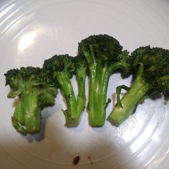 Panda Express - Huge Broccoli stems supposed to be Broccoli and almost no meat. Total ripoff - Chinese Near Me - Sacramento, California