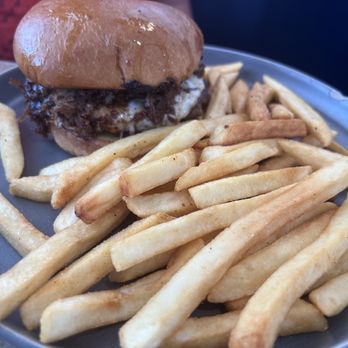 The Brunch House - My kid ordered the brisket burger without the slaw and without the fried pickles. He approved of it. - Breakfast & Brunch Near Me - Redding, California The Brunch House - My kid ordered the brisket burger without the slaw and without the fried pickles. He approved of it. - Breakfast & Brunch Near Me - Redding, California