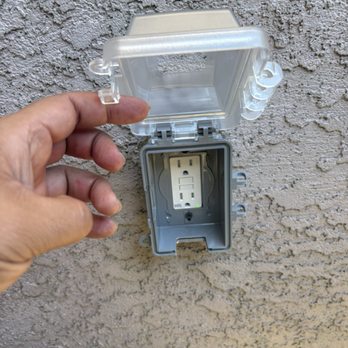 Stones Electric - Outdoor outlet installation- using existing indoor outlet wiring. - Electricians Near Me - Citrus Heights, California