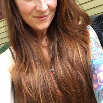 Mod Salon - From dark brunette to more towards my natural red :) - Hair Salons Near Me - Portland, Oregon Mod Salon - From dark brunette to more towards my natural red :) - Hair Salons Near Me - Portland, Oregon