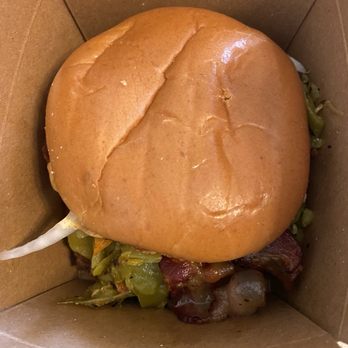 Tin Top Burger Shop - Bacon Mushroom Swiss - Burgers Near Me - New Braunfels, Texas Tin Top Burger Shop - Bacon Mushroom Swiss - Burgers Near Me - New Braunfels, Texas