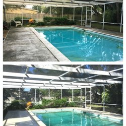 SplashWash Power Washing - POOL ENCLOSURES