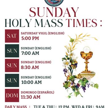 St. Christopher Catholic Church - Sunday Mass Times - Churches Near Me - Marana, Arizona St. Christopher Catholic Church - Sunday Mass Times - Churches Near Me - Marana, Arizona