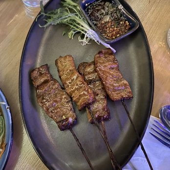 SabbVerr Thai Restaurant & Lounge - Grilled pork - IG @bougiefoodieboi - Thai Near Me - Seattle, Washington SabbVerr Thai Restaurant & Lounge - Grilled pork - IG @bougiefoodieboi - Thai Near Me - Seattle, Washington