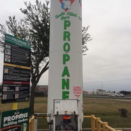 Propane refills provided here