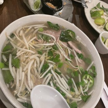 Miss Saigon - Pho Tai (Rice Noodles with Medium-Rare Beef)- really good flavors/staff was quick and friendly! - Vietnamese Near Me - Freehold Township, New Jersey Miss Saigon - Pho Tai (Rice Noodles with Medium-Rare Beef)- really good flavors/staff was quick and friendly! - Vietnamese Near Me - Freehold Township, New Jersey