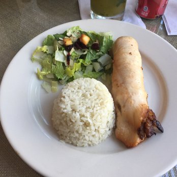 Cassabe - Pechuga Rellena de Amarillo (SIN BACON) arroz y una mini ensalada. - Latin American Near Me - Mayagüez, Puerto Rico