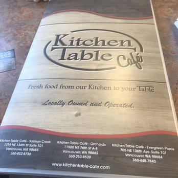 Kitchen Table Cafe - Evergreen Place - Breakfast & Brunch Near Me - Vancouver, Washington Kitchen Table Cafe - Evergreen Place - Breakfast & Brunch Near Me - Vancouver, Washington