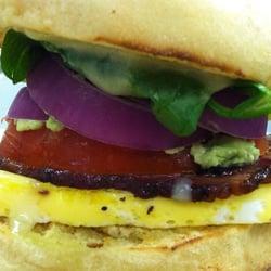 Purple Tomato - Breakfast sandwich