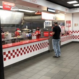 Reception area - ordering at right; pickup at left.