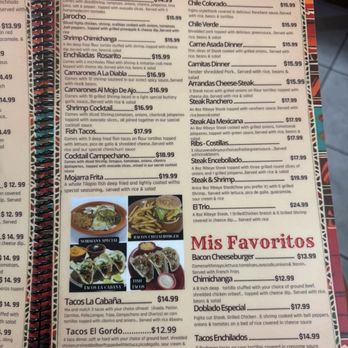La cabana - Menu - Seafood Near Me - Lebanon, Missouri La cabana - Menu - Seafood Near Me - Lebanon, Missouri