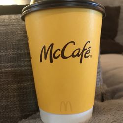 McDonald's - I like how they add the cream and sugar for you.