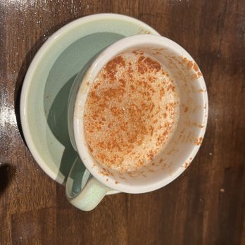 Sankofa Cafe - Extra spicy chai with almond milk ( after several sips) - Coffee & Tea Near Me - Montclair, New Jersey