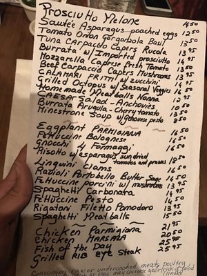 Menu photo 4 Mazzi Cucina North Miami Beach, FL Menu photo 4 Mazzi Cucina North Miami Beach, FL