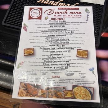 Wine Down Cafe - Brunch menu - Wine Bars Near Me - Saint Louis, Missouri