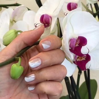 Nail Motif - Split media, holiday nails... you go girl!! - Nail Salons Near Me - Mill Valley, California