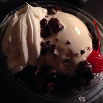 Sonic Drive-In - Chocolate fudge brownie Sundae. So good - Burgers Near Me - Hayward, California Sonic Drive-In - Chocolate fudge brownie Sundae. So good - Burgers Near Me - Hayward, California