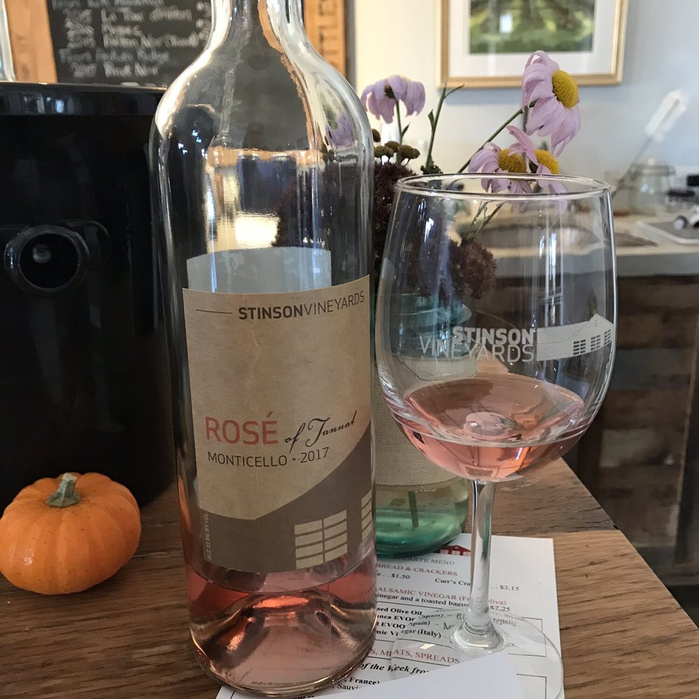 Stinson Vineyards - Rosé tasting & bottle - Wineries Near Me - Crozet, Virginia Stinson Vineyards - Rosé tasting & bottle - Wineries Near Me - Crozet, Virginia
