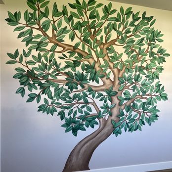 Simi Valley Birth Center - Beautiful painting of a tree that was finished the day our daughter was born 9/23/23 :) - Reproductive Health Services Near Me - Simi Valley, California