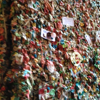 The Gum Wall - Dat gum tho! Looks like fruity pebbles! - Local Flavor Near Me - Seattle, Washington The Gum Wall - Dat gum tho! Looks like fruity pebbles! - Local Flavor Near Me - Seattle, Washington