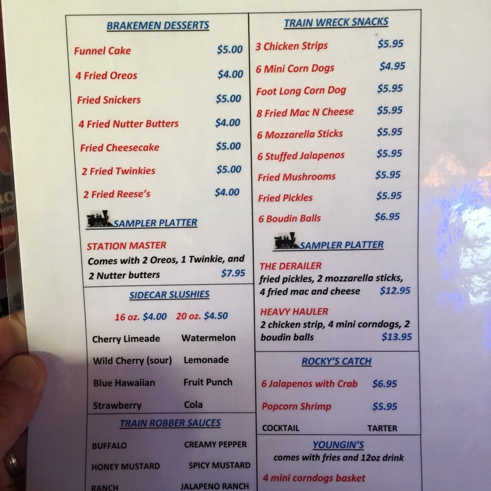 The Loose Caboose - Menu - Barbeque Near Me - Spring, Texas