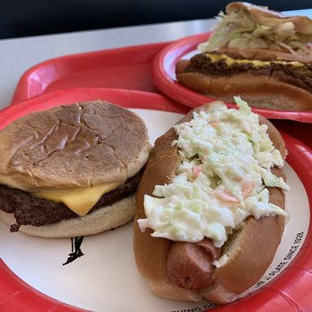 The Varsity - Slaw dog and cheeseburger - Fast Food Near Me - Norcross, Georgia The Varsity - Slaw dog and cheeseburger - Fast Food Near Me - Norcross, Georgia