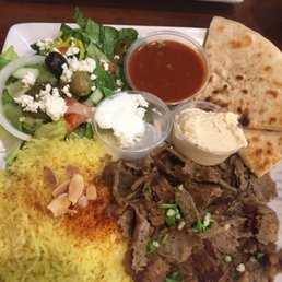 The white sauce was amazing!