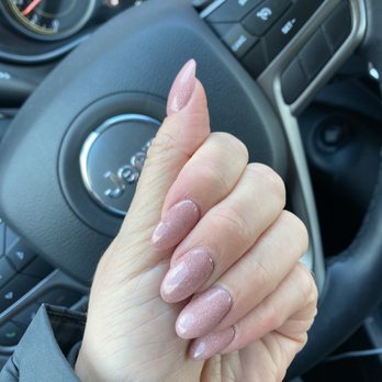 Ritz Nails - Lovely dip powder manicure - Nail Salons Near Me - Sterling Heights, Michigan