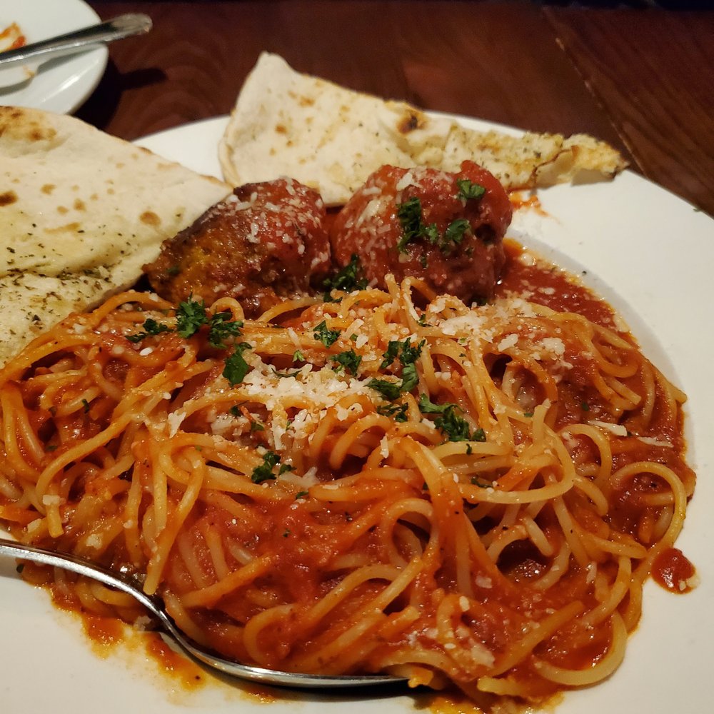 Campania - $11(Pasta)+$7(Meatball)=$18. It is a bit much if you asked me but the taste was definitely there. - Pizza Near Me - Alpharetta, Georgia Campania - $11(Pasta)+$7(Meatball)=$18. It is a bit much if you asked me but the taste was definitely there. - Pizza Near Me - Alpharetta, Georgia